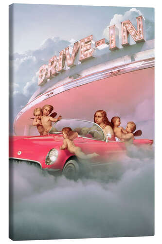 Stampa su tela Cielo drive-in