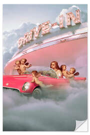 Wandsticker Himmels Drive-In