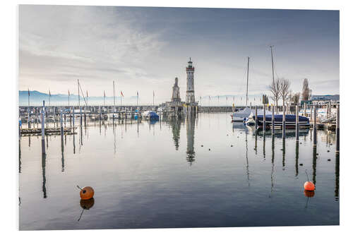 PVC-taulu Port of Lindau on Lake Constance