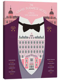 Canvas print  The Grand Budapest Hotel - 2ToastDesign