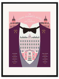 Gerahmter Kunstdruck Das Grand Budapest Hotel