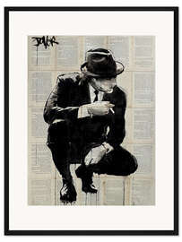 Gerahmter Kunstdruck The good fellow