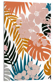 Gallery print Palm Trees and Blossoms