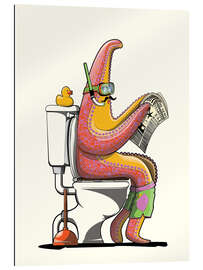 Gallery print Starfish on the Toilet