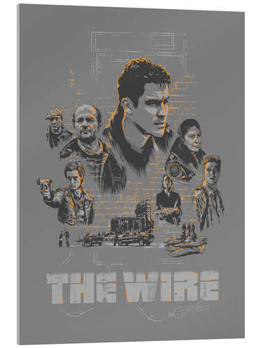 Cuadro de metacrilato The Wire, temporada 2