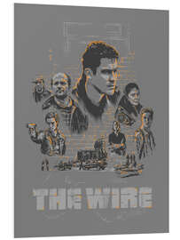 PVC print The Wire, season 2