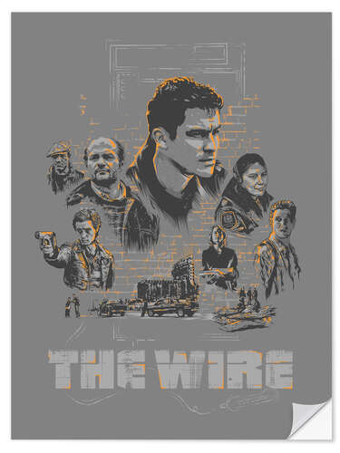 Wandsticker The Wire, Staffel 2