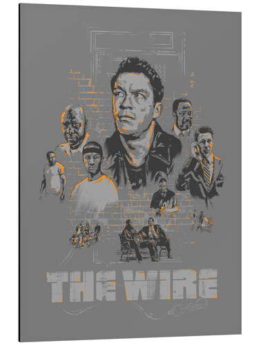 Aluminiumsbilde The Wire, season 3