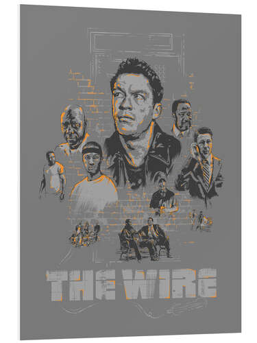 PVC-tavla The Wire, season 3