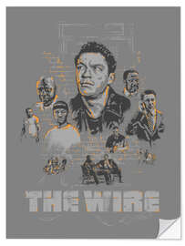 Sticker mural The Wire, saison 3