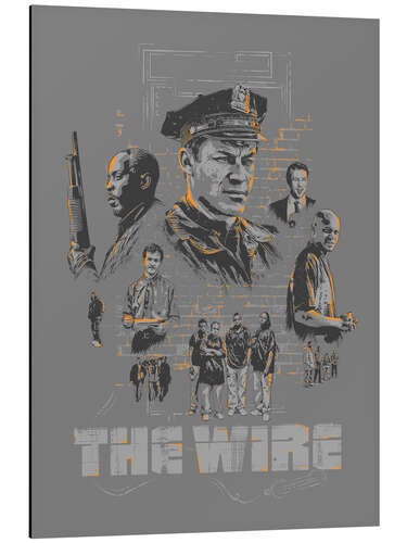 Aluminiumsbilde The Wire, season 4