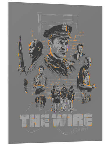 PVC-tavla The Wire, season 4