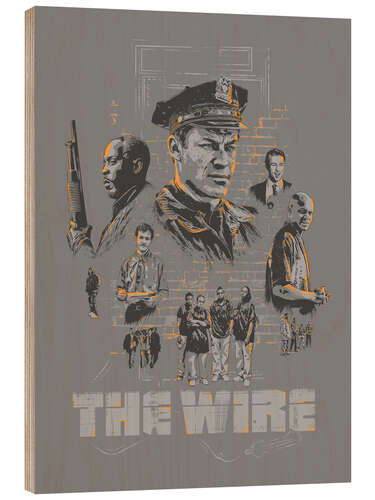 Holzbild The Wire, Staffel 4