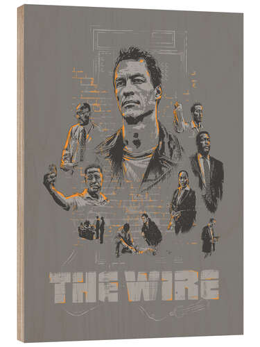 Holzbild The Wire, Staffel 5