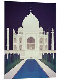 Tableau en plexi-alu Taj Mahal