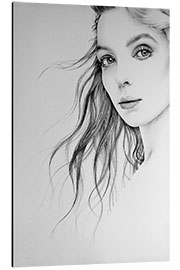 Tableau en aluminium Jodie Comer