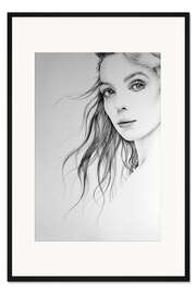 Gerahmter Kunstdruck Jodie Comer
