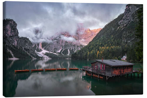 Canvas print The old boathouse