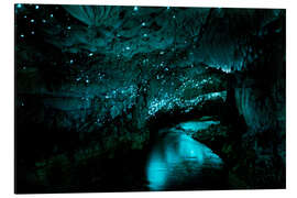 Magnettafel Glühwürmchenhöhle, Waitomo, Neuseeland
