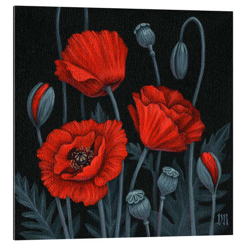 Galleriataulu Poppies