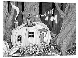 Acrylglasbild Kürbis