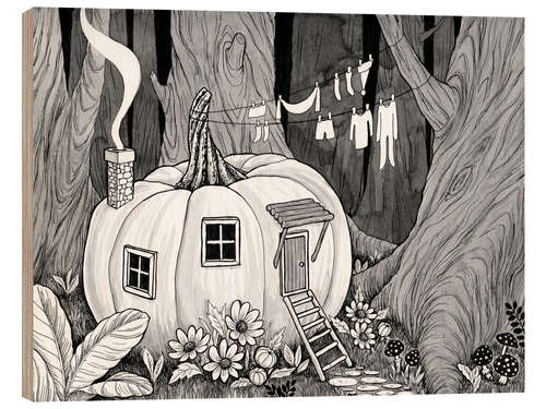 Obraz na drewnie Pumpkin