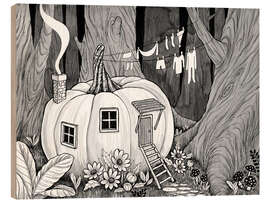 Obraz na drewnie Pumpkin - Vasilisa Romanenko