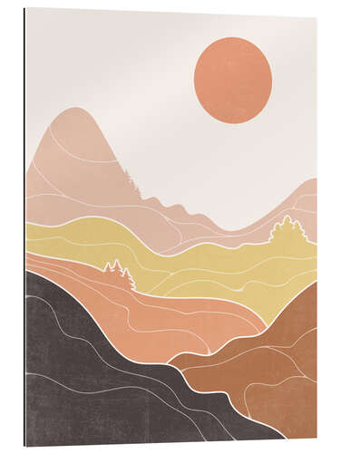 Galleriprint Boho Mountain landscape