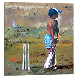 Gallery print Beach Cricketer