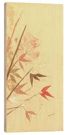 Hout print Modern Bamboo