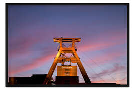 Gerahmter Kunstdruck Zeche Zollverein