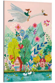 Magnettafel Schwanenflug