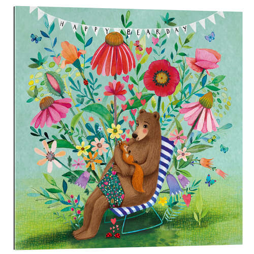 Gallery print Bear and squirrel