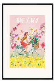 Gerahmter Kunstdruck Happy Day