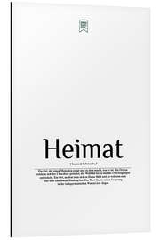 Magnettafel Schöne Wörter - Heimat