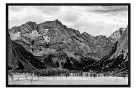 Gerahmter Kunstdruck Großer Ahornboden