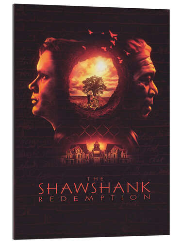 Tableau en plexi-alu The Shawshank Redemption