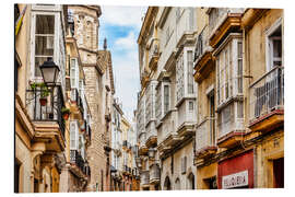 Aluminiumtavla Cádiz, city in Andalusia