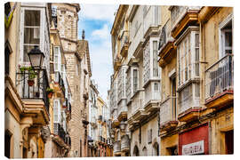 Canvas-taulu Cádiz, city in Andalusia