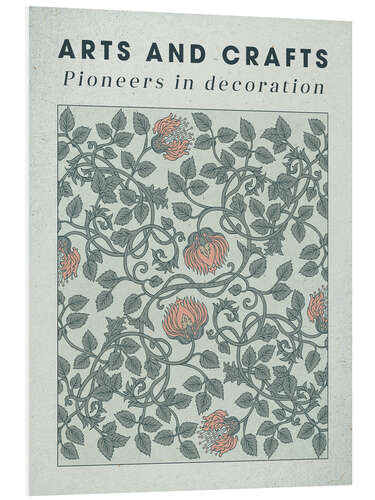 Foam board print Arts and Crafts - Pioneers in decoration I