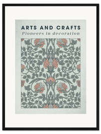 Gerahmter Kunstdruck Arts and Crafts - Pioneers in decoration II