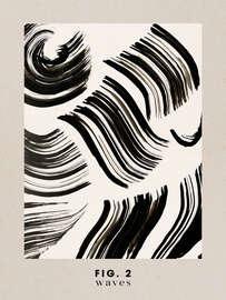 Magnettafel Waves II