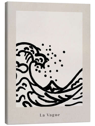 Canvas print La Vague