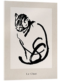 Akrylbillede  Le Chat