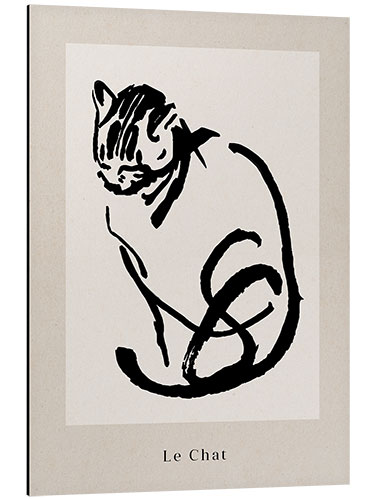Cuadro de aluminio Le Chat