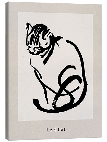 Canvas print Le Chat