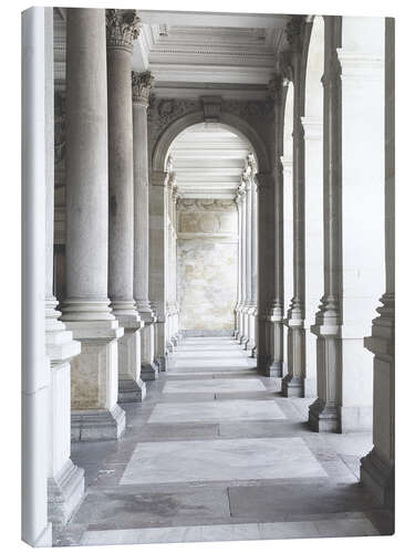 Canvas print Colonnade in Karlovy Vary