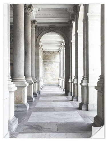 Naklejka na ścianę Colonnade in Karlovy Vary