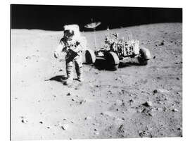 Gallery Print James Irwin beim Mondspaziergang der Apollo 15-Mission