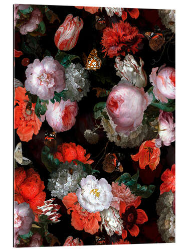 Galleriprint Lush night flower garden